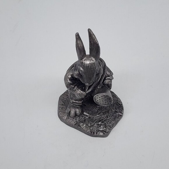 Michael Ricker Pewter Rabbit Figure Playing Wind Instrument 1997 #241/3060 VTG 3 - Picture 5 of 6